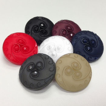 NV-1835 - Fashion Button - 3 Sizes, Seven Colors